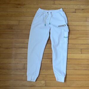 Hoodrich Mens White Cargo Joggers Fleece Lined Sweatpants Size M From Nothing